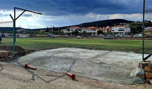 Cunda'da otopark sorununa pratik çözüm!