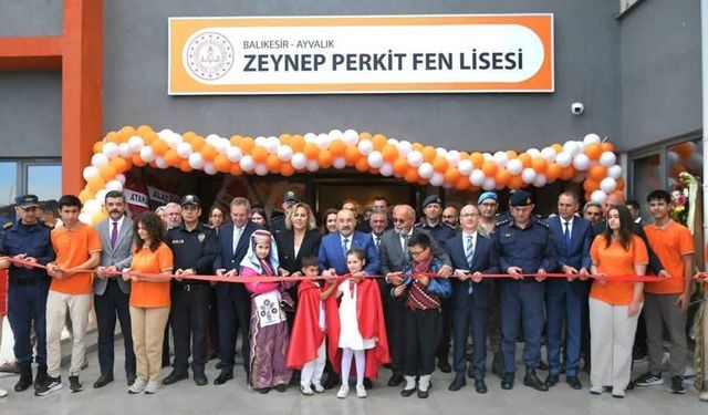 Balıkesir’de Eğitime Anlamlı Katkı: Yeni Fen Lisesi Açıldı