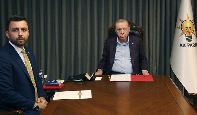 Öztaylan, Başkan Erdoğan ile görüştü