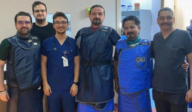 BAÜN TIP'IN KALP TAKIMI GÖREV BAŞINDA