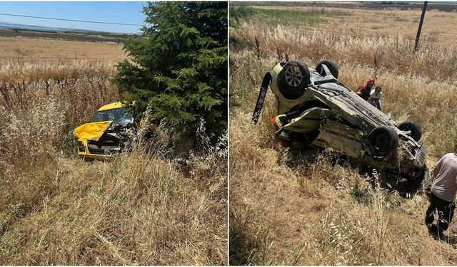 Balıkesir'de trafik kazası: 1 ölü, 4 yaralı var