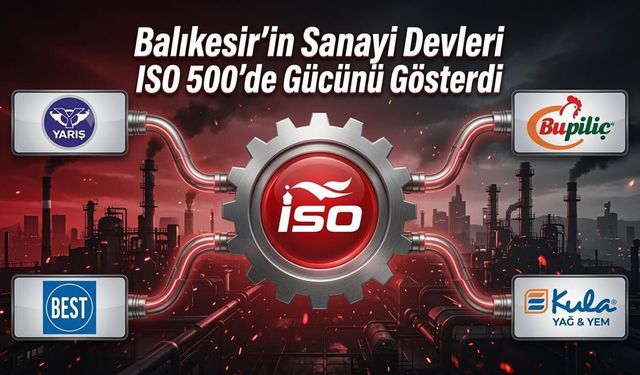 Türkiye'nin sanayi devleri arasında 4 Balıkesirli firma