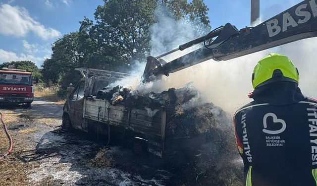 Aracı alev aldı, 3 kilometre boyunca fark etmedi!