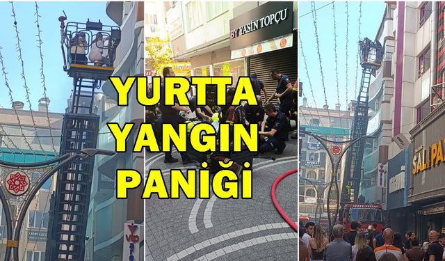Balıkesir’de Öğrenci Etüt Merkezinde Yangın Paniği