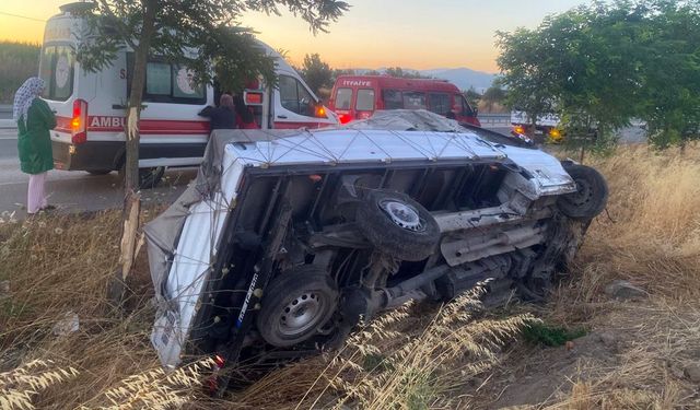 Balıkesir Bigadiç yolunda kaza: 1 yaralı