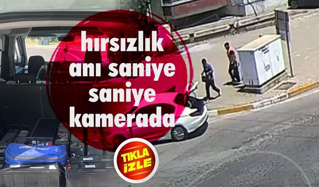 1,5 milyonluk akü hırsızları Balıkesir'de "şarj" oldu