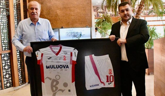 Balıkesirspor'dan Mahmut Özbulut'a vefa ziyareti