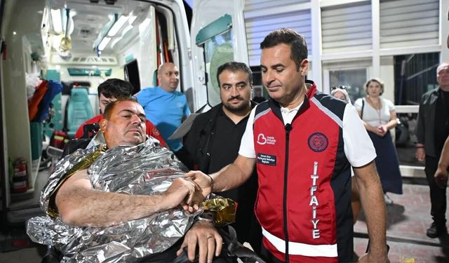 İtfaiye Daire Başkanı Nazım Ergelen hastaneye sevk edildi