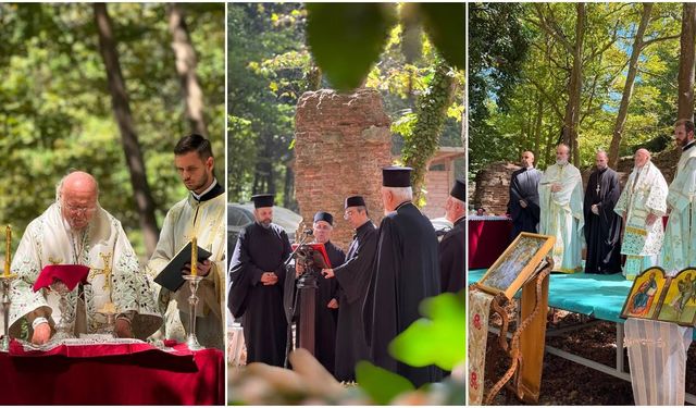 Bartholomeos, Erdek’te Meryem Ana Ayini’ni yönetti
