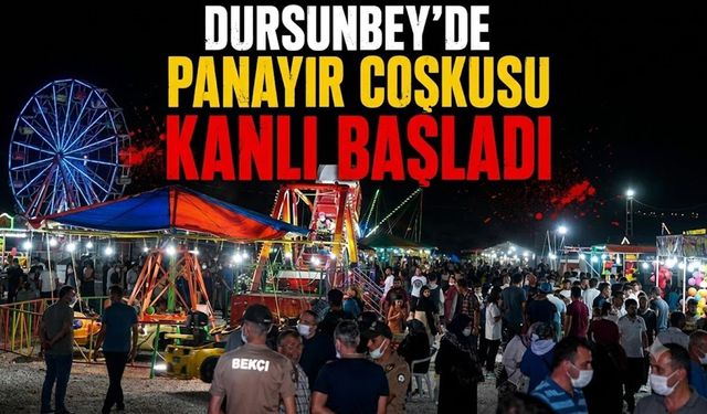 Dursunbey Panayırı’nda kavga: 12 yaralı, lunapark kapatıldı