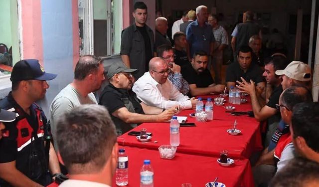 Vali Ustaoğlu'ndan Gömeç’ten Susurluk’a kesintisiz mesai