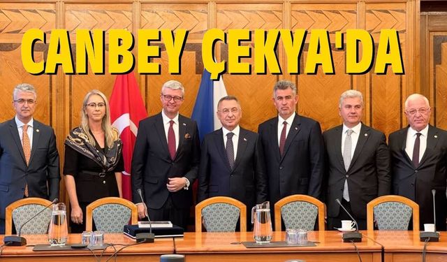 Balıkesir'in Canbey’inden Prag’da yoğun diplomasi