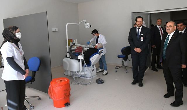 Sındırgı Devlet Hastanesi’ne protokol ziyareti