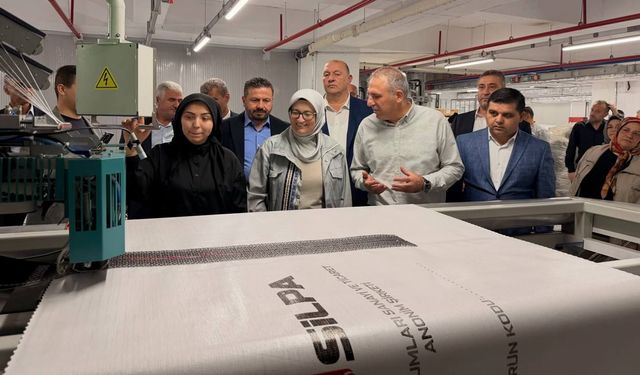 Bigadiç sanayisine İşbir Dokuma lokomotif oldu