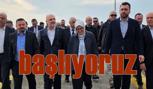 Rozet Takıldı, Dev Heyet Ada İçin Sahaya İndi