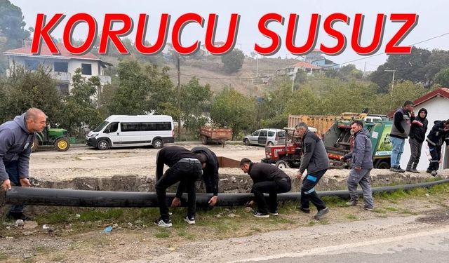 Balıkesir'de altyapı söylemi başka, Korucu'da su çilesi başka!