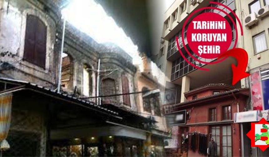 Balıkesir'de tarihi hamamın üzerine bina kondu!