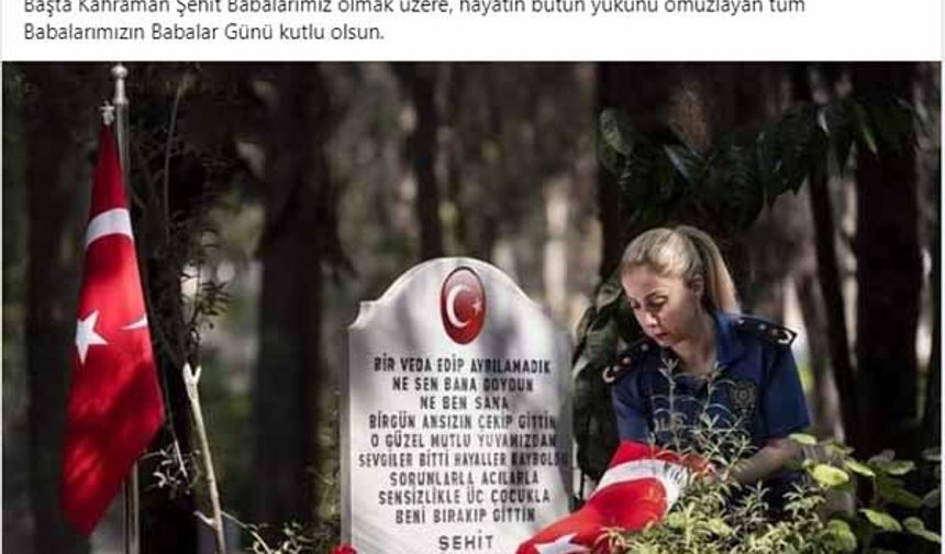 Balıkesir Milletvekili İsmail Ok
Başta Kahraman Şehit Babalarımız olmak üzere, hayatın bütün yükünü omuzlayan tüm Babalarımızın Babalar Günü kutlu olsun.


