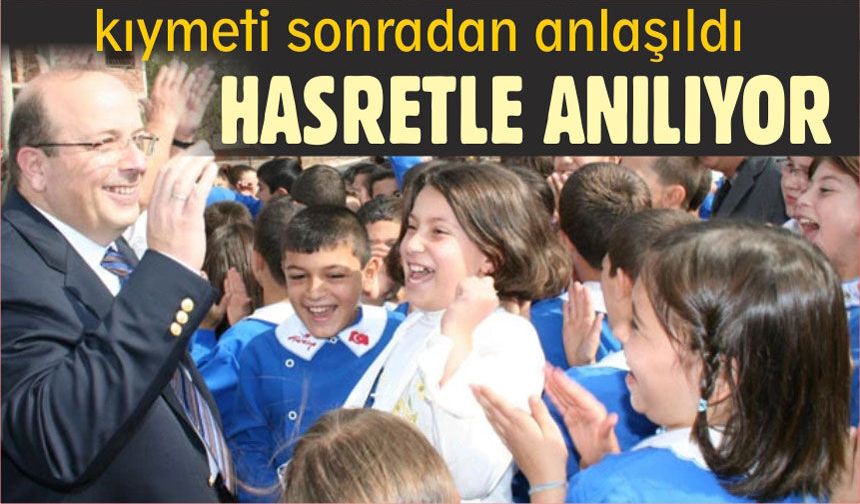 Efsane başkan Sabri Uğur hasretle anılıyor