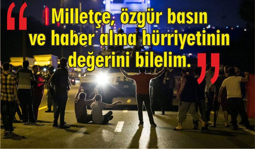 KALKIŞMA GECESİ ve HABERCİLER...