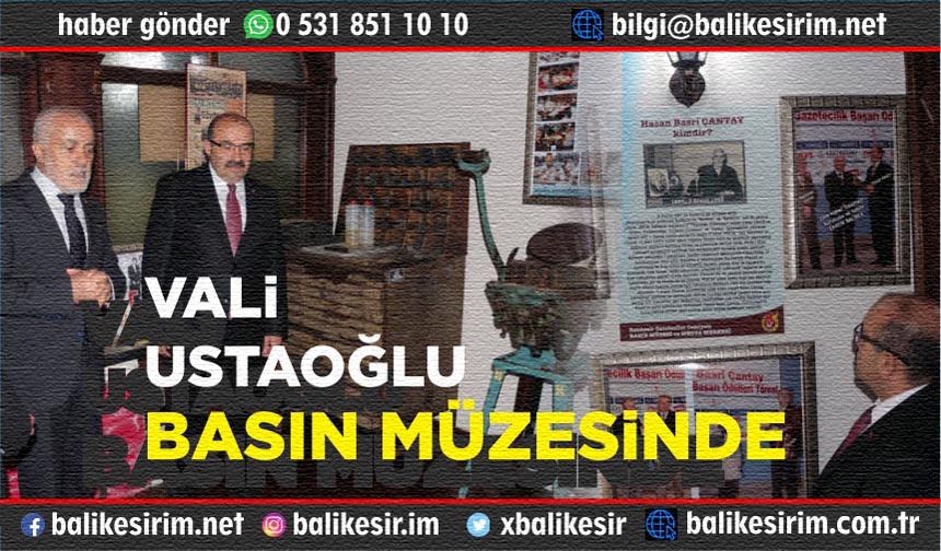Vali Ustaoğlu, Gazeteciler Cemiyeti'nde