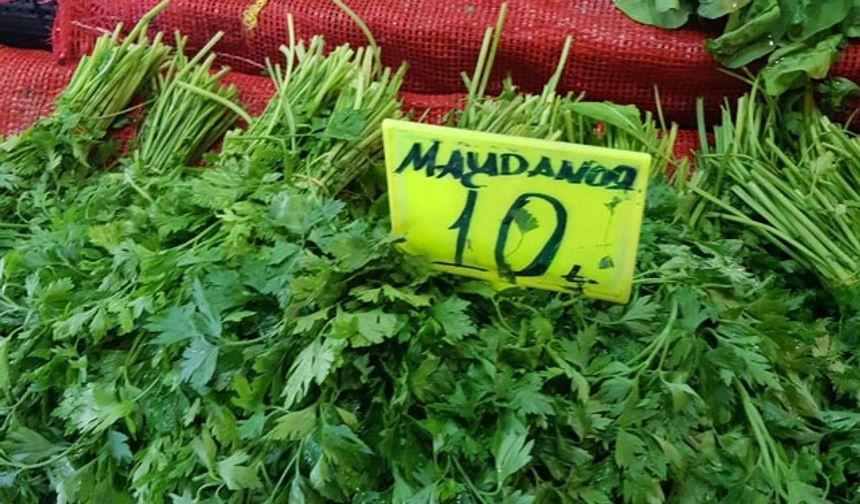 Marul, maydanoz, dere otu gibi sebzelerde fiyat son bir yıldır istikrarını bozmadı. 