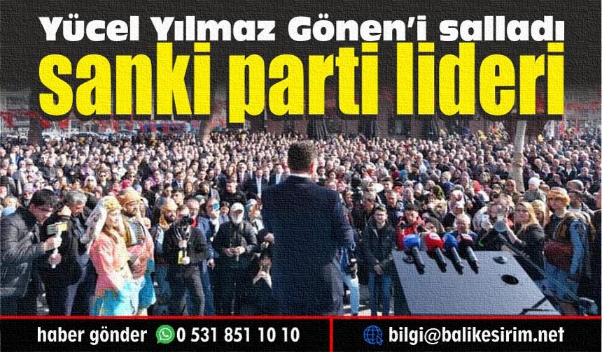 Gönen AK Parti'ye, Büyükşehir Yılmaz'a hayırlı olsun