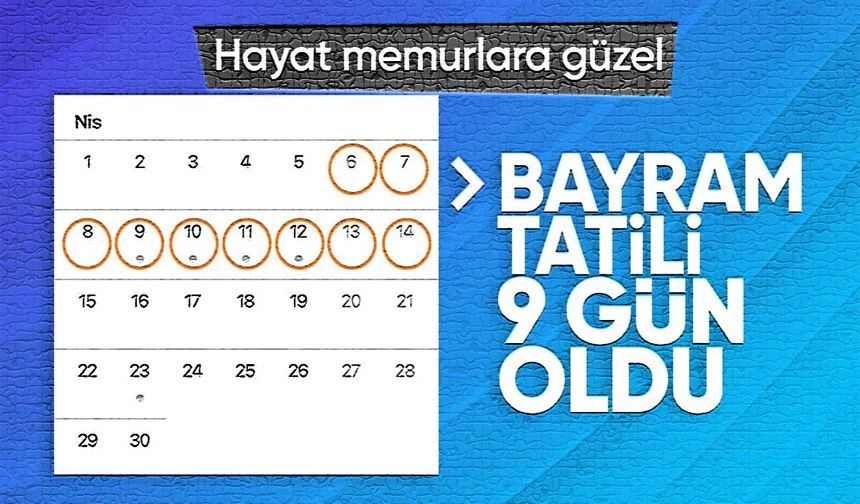 Müjdeyi Erdoğan verdi: Kamuda bayram tatili 9 gün