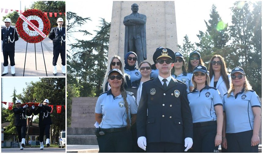 Balıkesir Zabıtası 198. yılda Atatürk Anıtına gitti