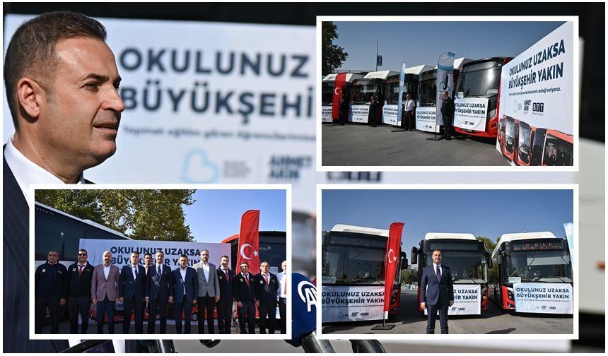 Balıkesir'de ücretsiz servisler öğrencilerin hizmetinde