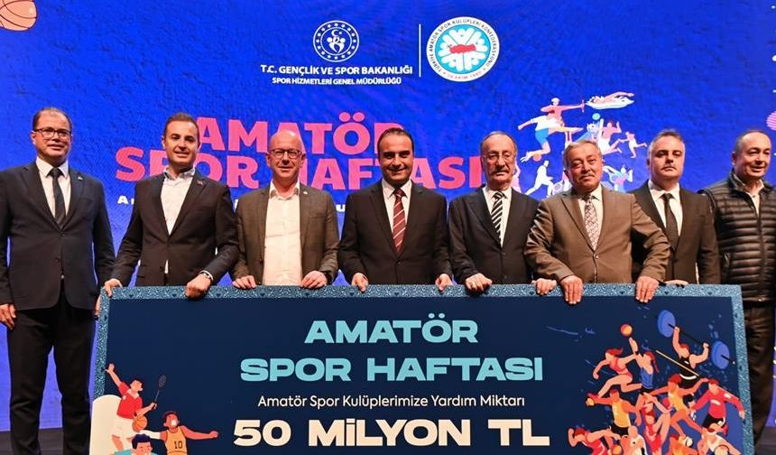 Balıkesir'deki amatör spor kulüplerine 50 milyon hibe