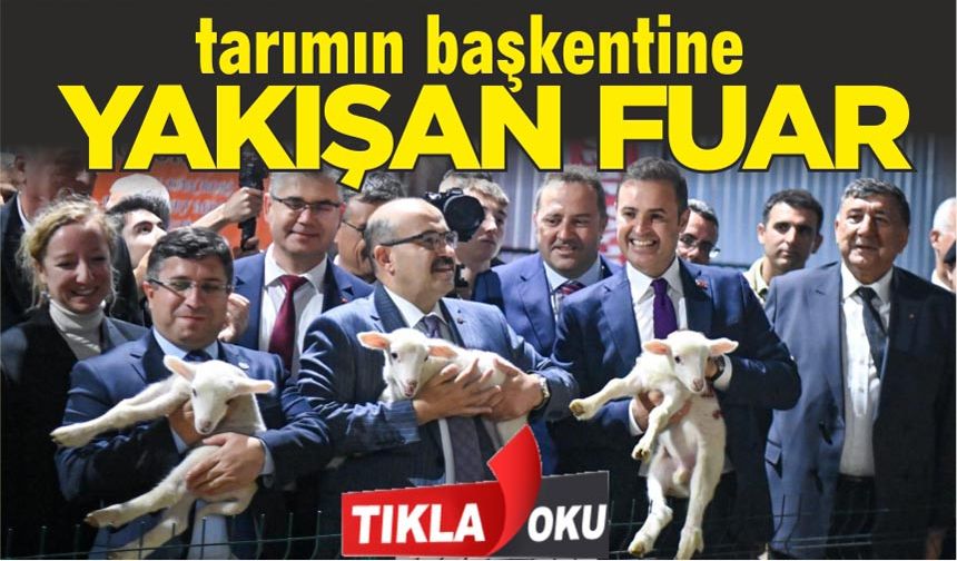 TARIMIN KALBİNDE TARIM FUARI