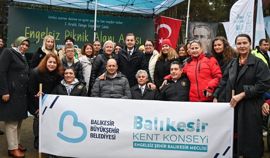 Değirmenboğazı'nda engellilere özel piknik alanı