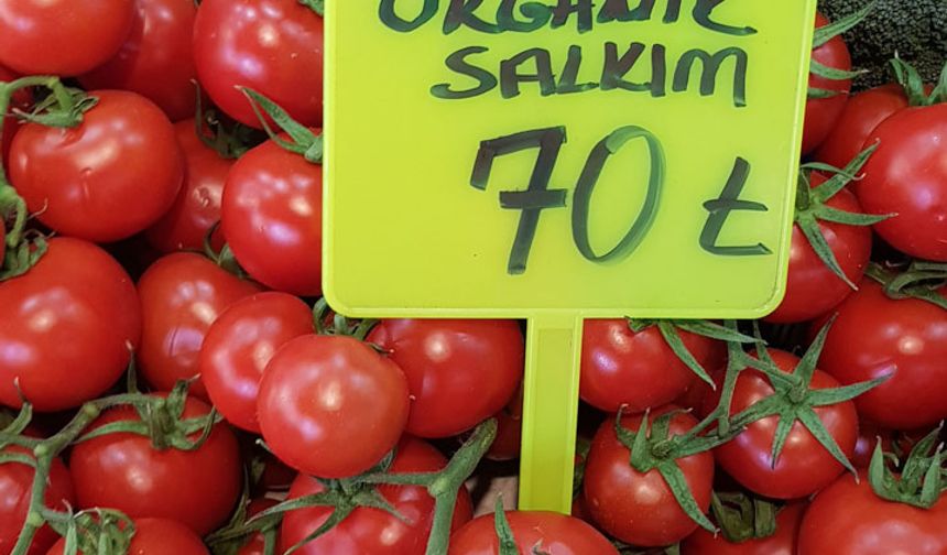 Domates 70 ila 85 lira arasındaydı