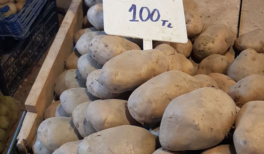 Patates fiyatları bir önceki haftaya göre yüzde 25 daha zamlıydı.