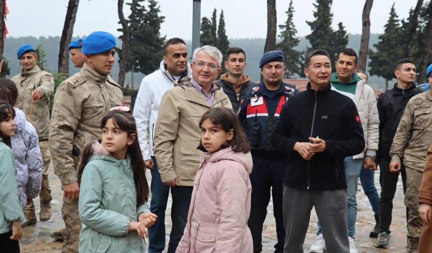Şehit ve Gazi çocukları Konakpınar'da ağırlandı