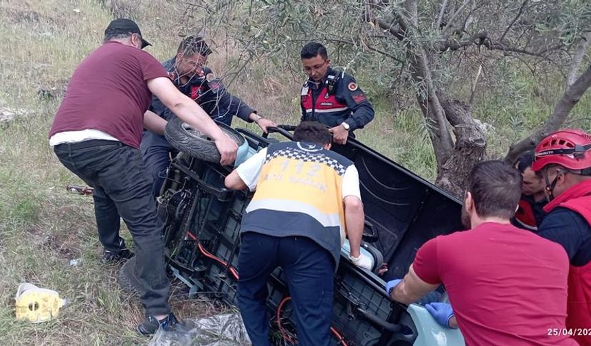 Balıkesir'de trafik kazası: 2'si çocuk 5 yaralı