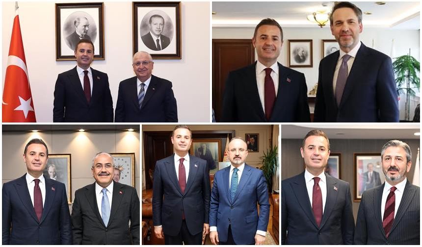 Ahmet Akın'dan Ankara'da üst düzey ziyaretler