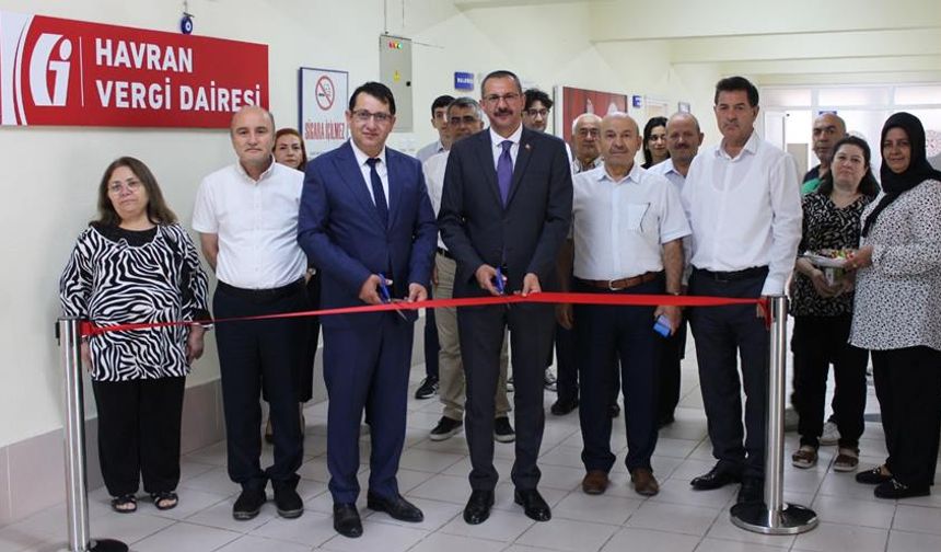 Havran ve Gömeç Vergi Daireleri Hizmete Girdi