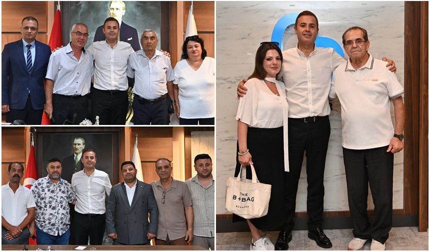 "Bende particilik yok" diyen Akın'ın ziyaretçisi eksik olmuyor