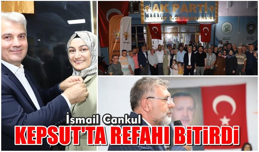 Kepsut'ta Yeniden Refahlılar yuvaya dönüş yaptı