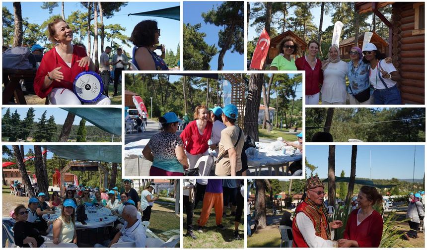 Balıkesir’de emekliler Büyükşehir’in pikniğinde buluştu