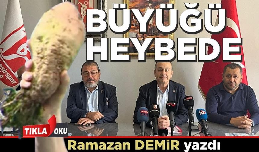 TURPUN BÜYÜĞÜ HEYBEDE!