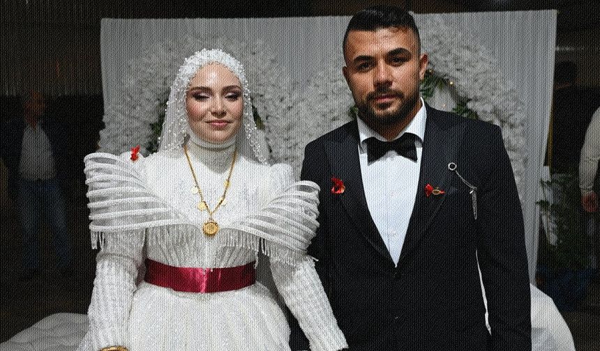 Bigadiç'in gururu Ahmet Han Yıldız dünya evine girdi