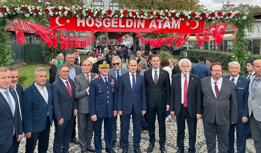 Atatürk'ün Bandırma'ya ilk kez gelişi kutlandı