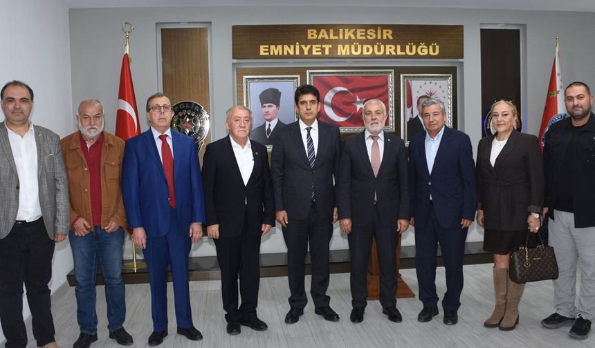 BGC'den Emniyet Müdürü Şükrü Yaman’a ziyaret