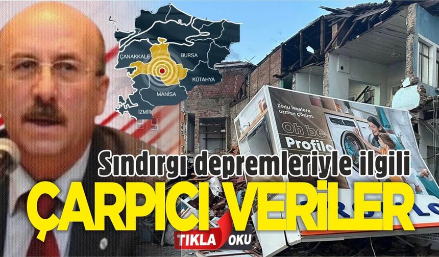 Sındırgı depremleri Türkiye'de ilk! Prof. Dr. Tüysüz'den açıklama
