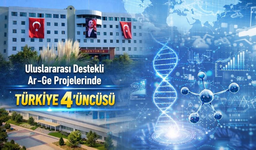 BAÜN Uluslararası Ar-Ge’de Türkiye 4’üncüsü