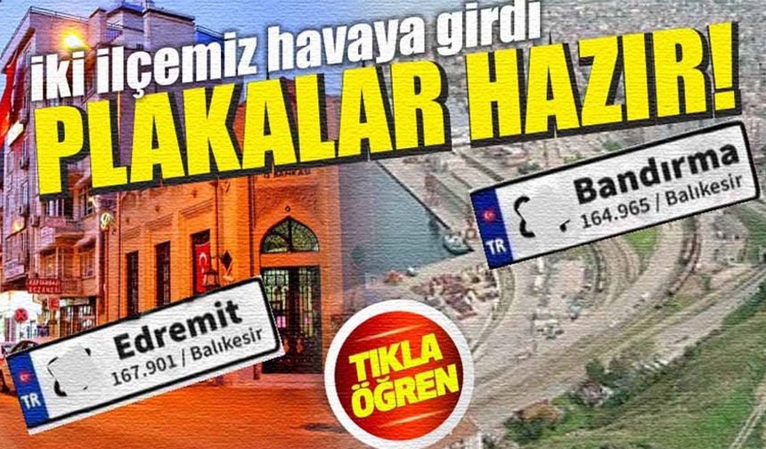 İl olacak ilçeler listesi güncellendi.  İşte o ilçeler