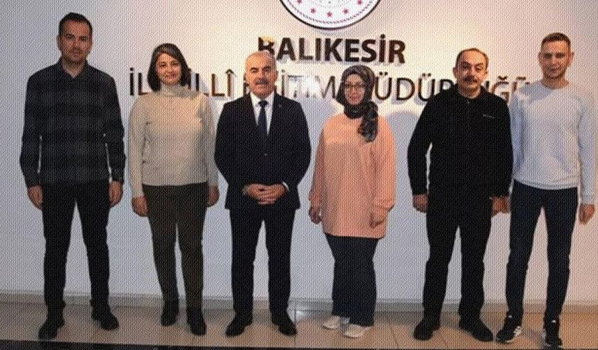 Murat Demir Balıkesir Milli Eğitim'e veda etti
